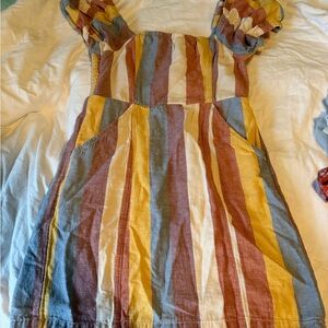 Altar'd State Multicolor Striped Dress